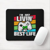 Video Game Player - PC Console Online Gaming - Fun Muismat (Met muis)
