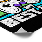 Video Game Player - PC Console Online Gaming - Fun Poster (Hoek)