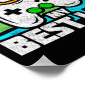 Video Game Player - PC Console Online Gaming - Fun Poster (Hoek)
