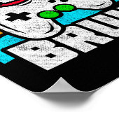 Video Game Player - PC Console Online Gaming - Fun Poster (Hoek)