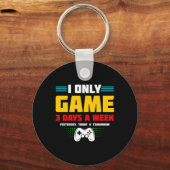 Video Game Player - Video Gamer - Gamer Meme - Fun Sleutelhanger (Voorkant)