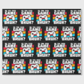 Video Game Player - Video Gaming - Funny Gamer Cadeaupapier (Vlak)