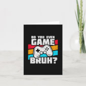 Video Game Player - Video Gaming - Funny Gamer Kaart (Voorkant)