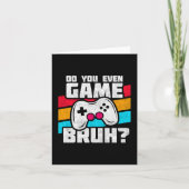 Video Game Player - Video Gaming - Funny Gamer Kaart (Voorkant)