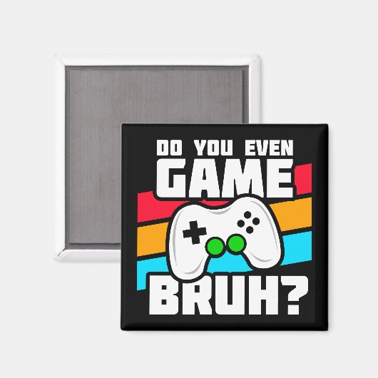 Video Game Player - Video Gaming - Funny Gamer Magneet (Voorkant / Achterkant)