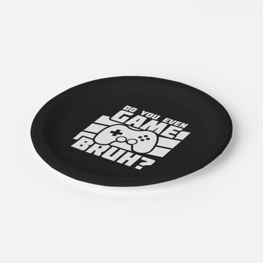 Video Game Player - Video Gaming - Funny Gamer Papieren Bordje (Gekanteld)