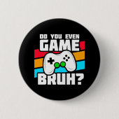 Video Game Player - Video Gaming - Funny Gamer Ronde Button 5,7 Cm (Voorkant)