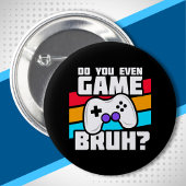 Video Game Player - Video Gaming - Funny Gamer Ronde Button 5,7 Cm