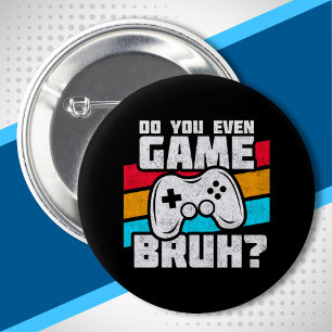 Video Game Player - Video Gaming - Funny Gamer Ronde Button 5,7 Cm
