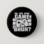 Video Game Player - Video Gaming - Funny Gamer Ronde Button 5,7 Cm (Voorkant)