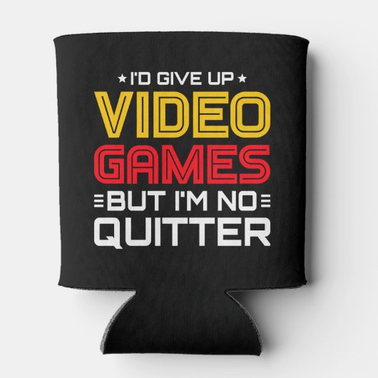 Video Game Player - Video Gaming - Video Gamer Blikjeskoeler (Achterkant)