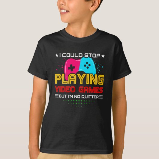 Video Game Player - Video Gaming - Video Gamer T-shirt (Voorkant)