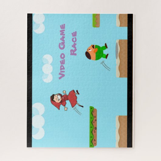 Video Game Race Puzzle Legpuzzel (Verticaal)