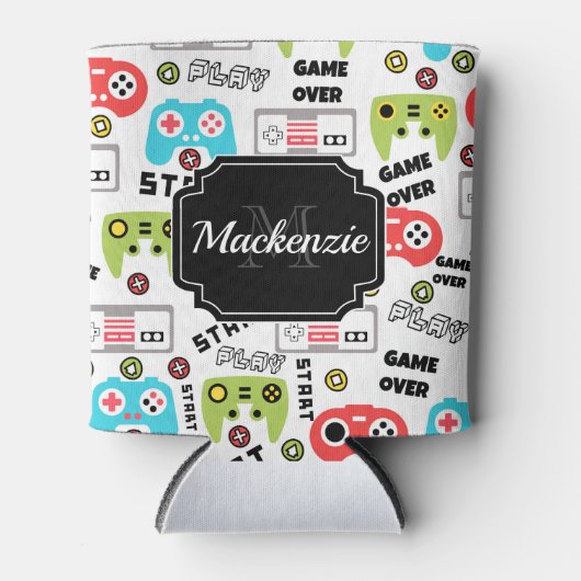 Video-game Retro Blikjeskoeler (Voorkant)