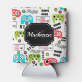 Video-game Retro Blikjeskoeler (Achterkant)