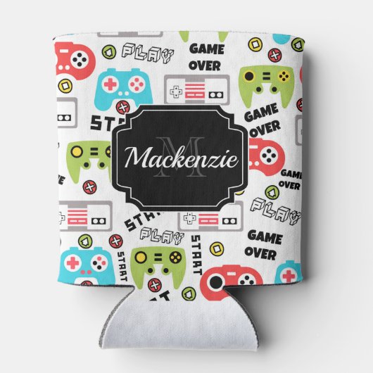 Video-game Retro Blikjeskoeler (Achterkant)