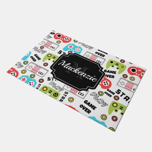 Video-game Retro Deurmat (Schuin)