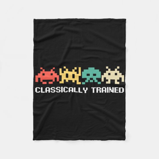 Video Game Retro Gaming Arcade 80s 2 Fleece Deken (Voorkant)