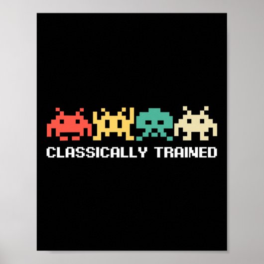 Video Game  Retro Gaming Arcade 80s 2 Poster (Voorkant)