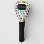 Video-game Retro Golfheadcover (Voorkant)