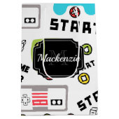 Video-game Retro Medium Cadeauzakje (Achterkant)