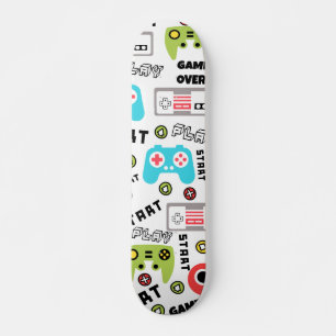 Video-game Retro Persoonlijk Skateboard