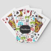 Video-game Retro Pokerkaarten (Achterkant)