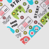 Video-game Retro Tissuepapier (Detail)