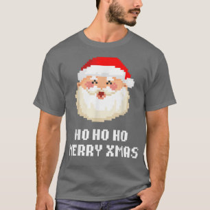 Video Game Santa Ho Ho Ho Merry Xmas  T-shirt