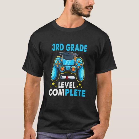 Video game Senior 2 op het niveau van de 3de klass T-shirt (Voorkant)
