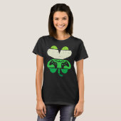 Video Game Shamrock Retro St Patricks Day Boys Men T-shirt (Voorkant volledig)