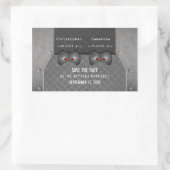 Video Game sparen de Stickers van de Datum, Grijs (Tas)