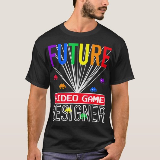 Video Game Toekomstige Video Game Designer Kinder  T-shirt (Voorkant)