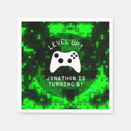 Video game Truck Birthday Party Servet