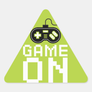 Video Game Truck Birthday Sticker