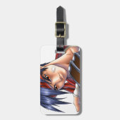 Video game-ventilatorkunst bagagelabel (Voorkant verticaal)