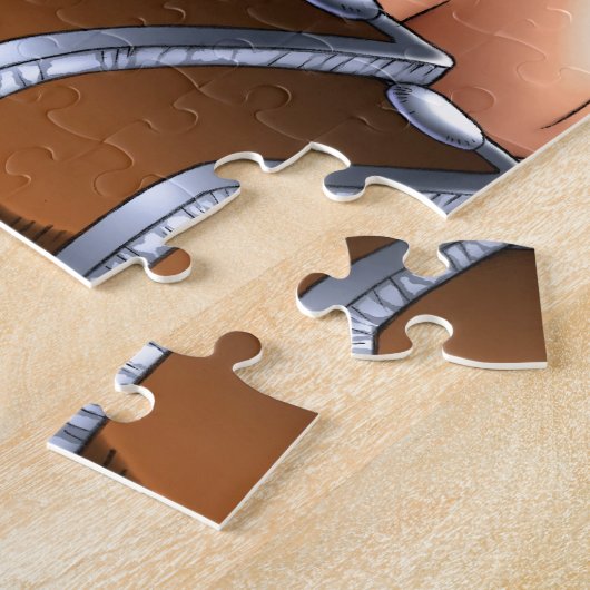 Video game-ventilatorkunst legpuzzel (Zijkant)