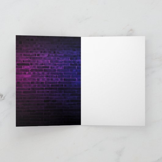 Video Game Verjaardag uitnodiging, Neon Gamer Part (Binnen)