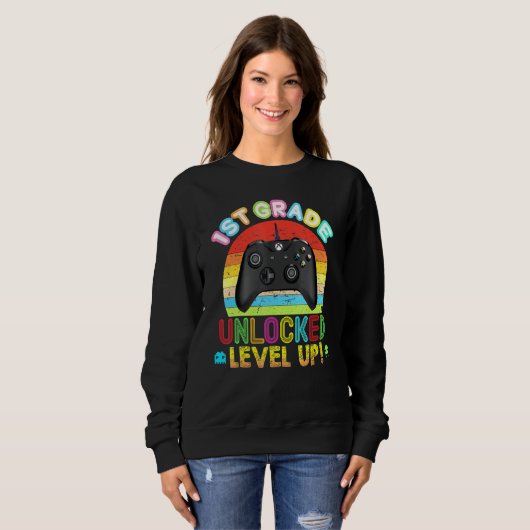 Video-gameconsole Bac 1st-graad onvergrendeld Trui (Voorkant volledig)