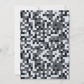 Video gameniveau omhoog Gamer wordt uitgenodigd Kaart (Achterkant)