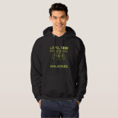 Video Gamer 100th day of school ideas boy Hoodie (Voorkant volledig)