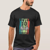 Video Gamer 10e verjaardag T-shirt (Voorkant)