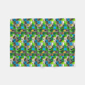 Video Gamer Boy Tween Teen Mannen Fleece Deken (Voorkant (Horizontaal))