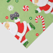 Video Gamer Christmas Holiday Gift Tissuepapier (Detail)