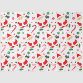 Video Gamer Christmas Holiday Gift Tissuepapier