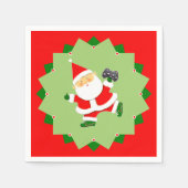 Video Gamer Christmas Holiday Servet (Voorkant)