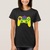 Video gamer E Sportmardi Gras Ca T-shirt (Voorkant)