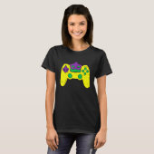 Video gamer E Sportmardi Gras Ca T-shirt (Voorkant volledig)