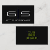 Video Gamer Game Specialist Visitekaartje (Voorkant / Achterkant)