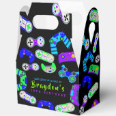 VIDEO GAMER GAMING Kids Verjaardagsfeest Bedankdoosjes (Open)